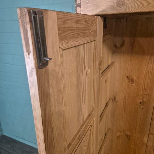 Wardrobe Jugendstil 1900 Pine - Image 6