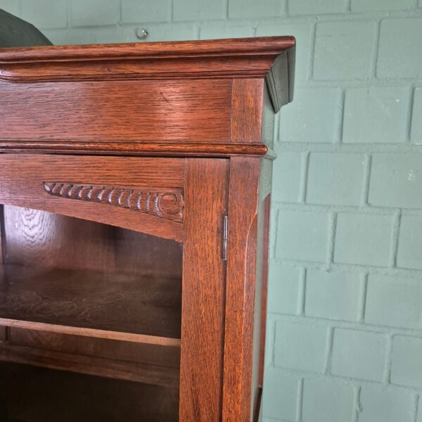 Cabinet Jugendstil 1920 Oak - Image 10