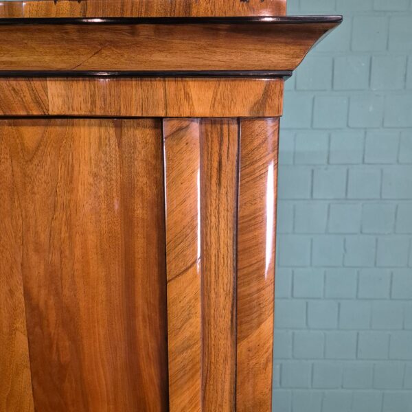 Wardrobe Biedermeier 1820 Walnut - Image 9