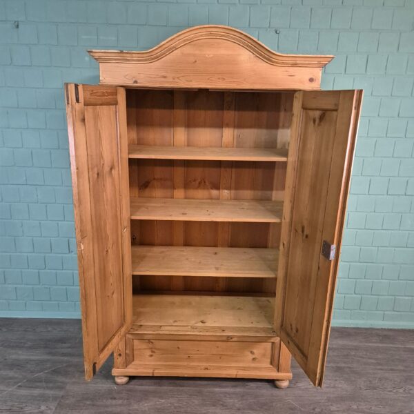 Wardrobe Jugendstil 1910 Pine - Image 6
