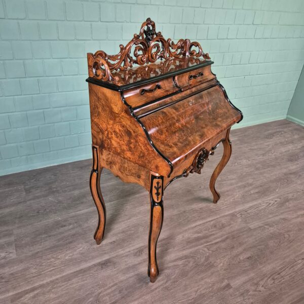 Secretary Louis Philippe 1860 Walnut - Image 3