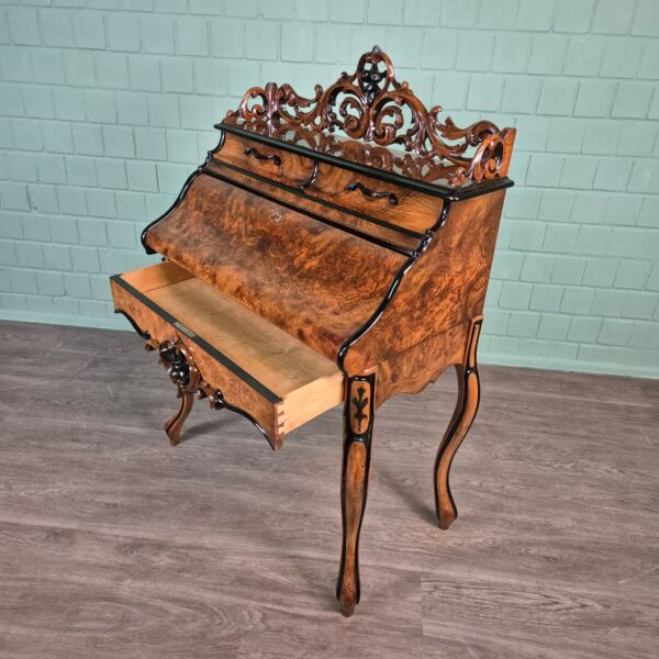 Secretary Louis Philippe 1860 Walnut - Image 9
