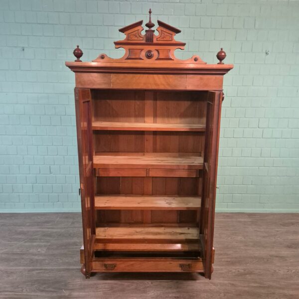 Wardrobe Gründerzeit 1880 Mahogany - Image 9