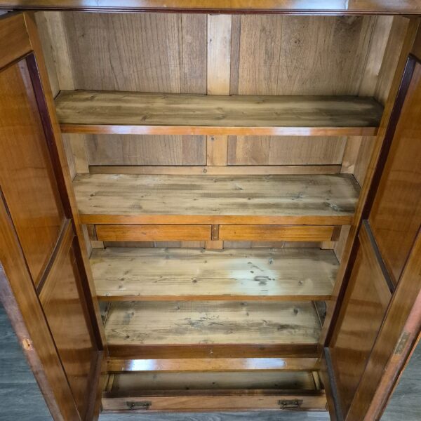 Wardrobe Gründerzeit 1880 Mahogany - Image 11