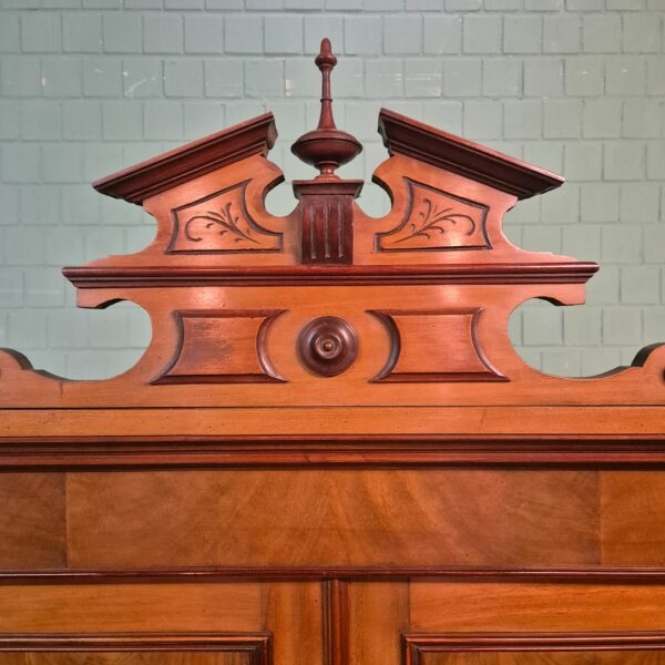 Wardrobe Gründerzeit 1880 Mahogany - Image 6