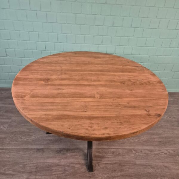 Dining Table Teak Ø 1,40 m - Image 3
