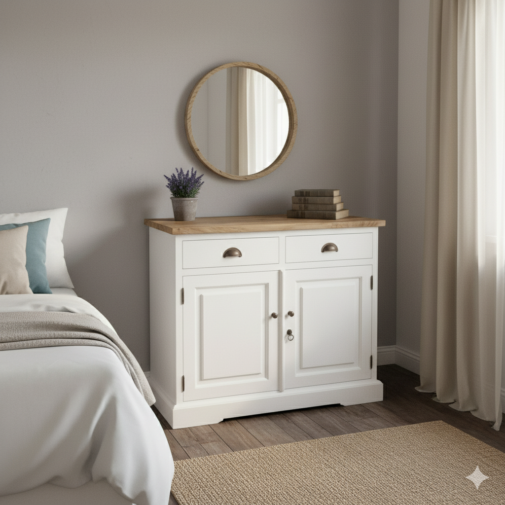 Sideboard Teak 1,00 m - Image 2