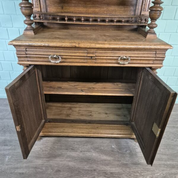 Cabinet Gründerzeit 1880 Oak - Image 13