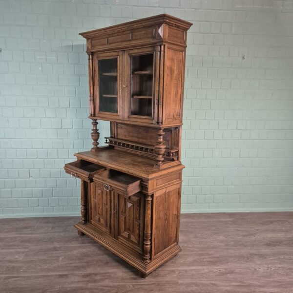 Cabinet Gründerzeit 1880 Oak - Image 14