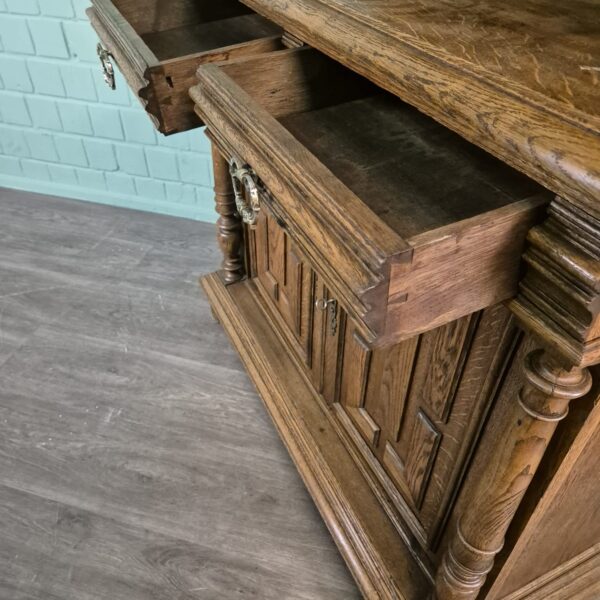 Cabinet Gründerzeit 1880 Oak - Image 15