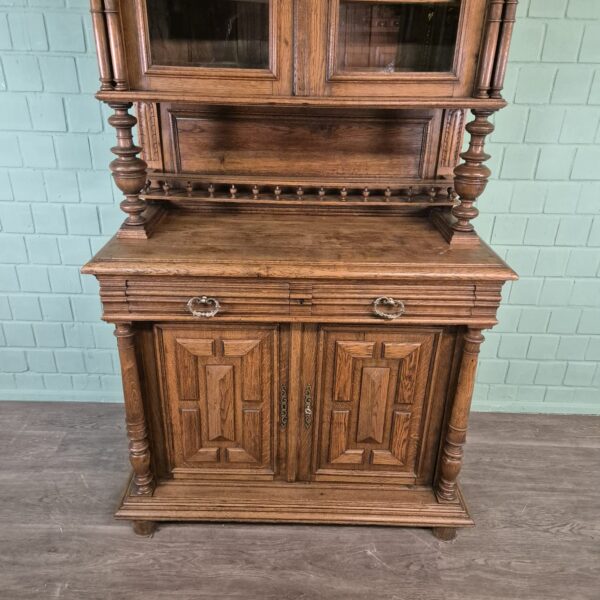 Cabinet Gründerzeit 1880 Oak - Image 5