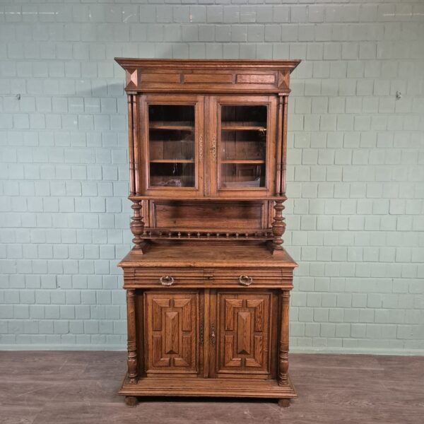 Cabinet Gründerzeit 1880 Oak - Image 2
