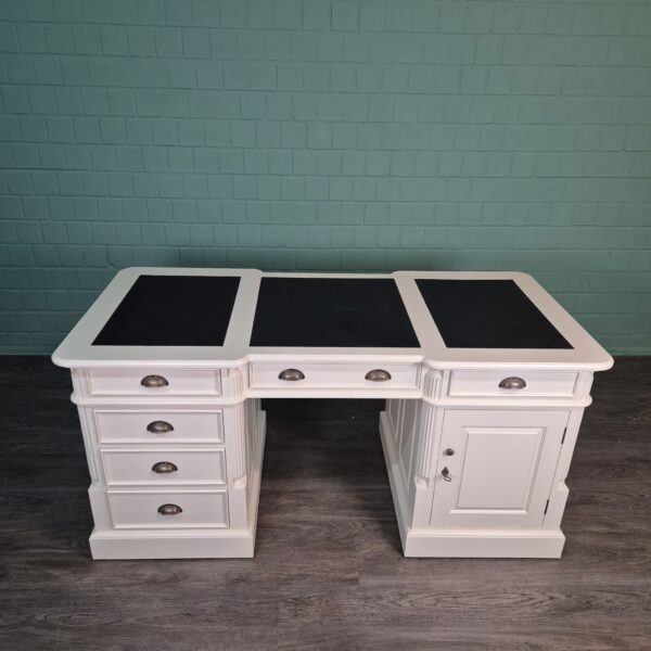 Desk Teak White 1,70 m - Image 2