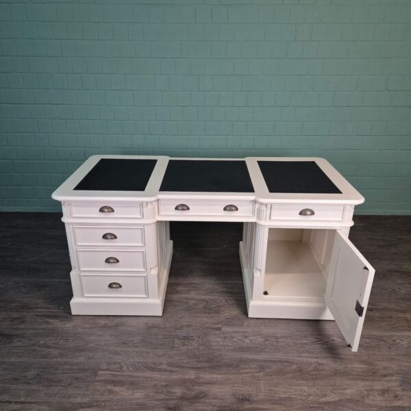 Desk Teak White 1,70 m - Image 10