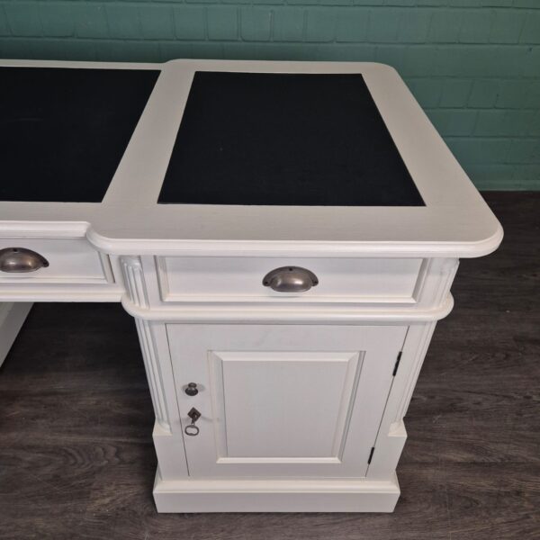 Desk Teak White 1,70 m - Image 5