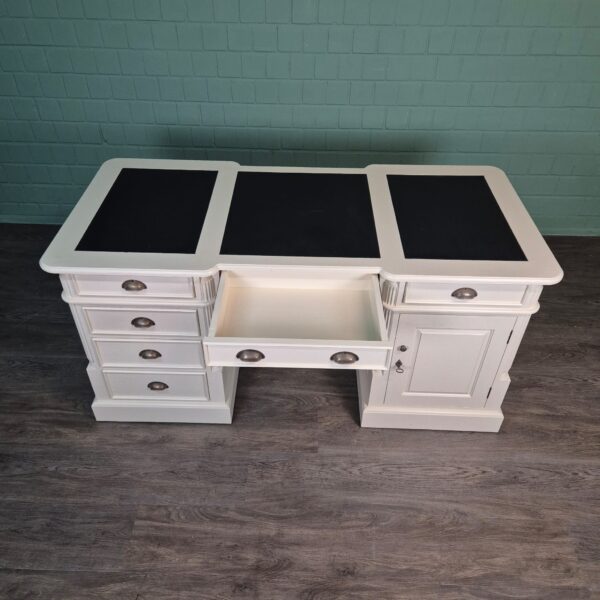 Desk Teak White 1,70 m - Image 9