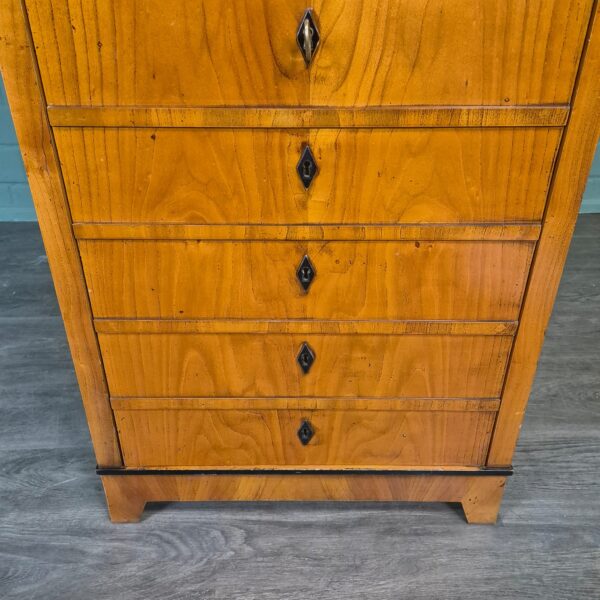 Desk Biedermeier Style Cherry Wood 0,60 m - Image 6
