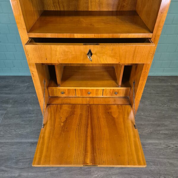 Desk Biedermeier Style Cherry Wood 0,60 m - Image 11