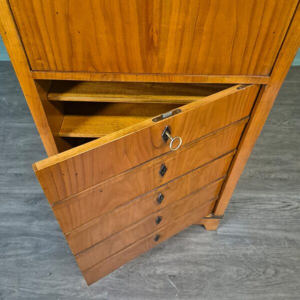 Desk Biedermeier Style Cherry Wood 0,60 m - Image 15
