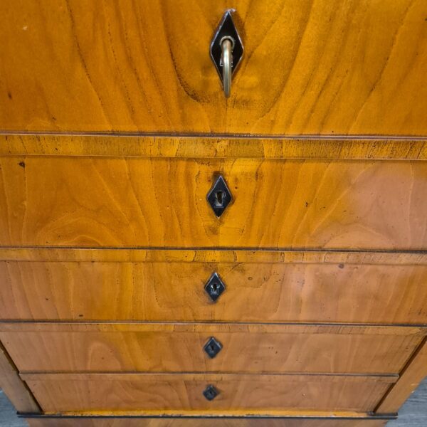 Desk Biedermeier Style Cherry Wood 0,60 m - Image 7