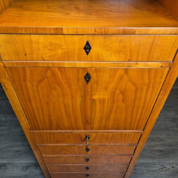 Desk Biedermeier Style Cherry Wood 0,60 m - Image 5