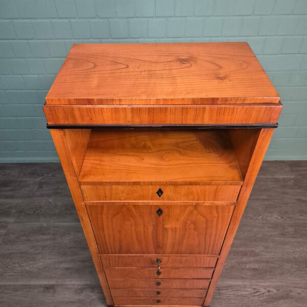 Desk Biedermeier Style Cherry Wood 0,60 m - Image 4