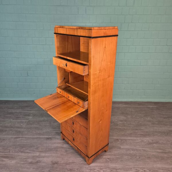 Desk Biedermeier Style Cherry Wood 0,60 m - Image 3
