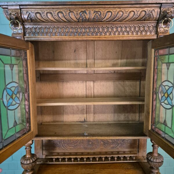 Cabinet Gründerzeit 1880 Oak - Image 10