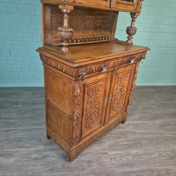 Cabinet Gründerzeit 1880 Oak - Image 5