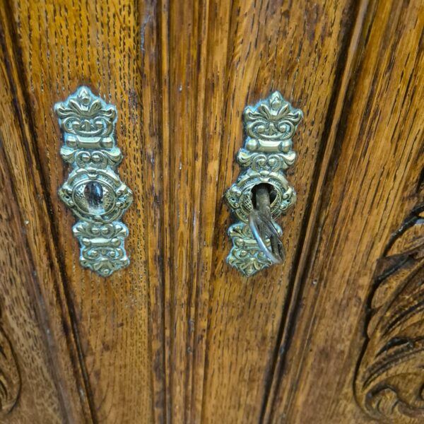 Cabinet Gründerzeit 1880 Oak - Image 14