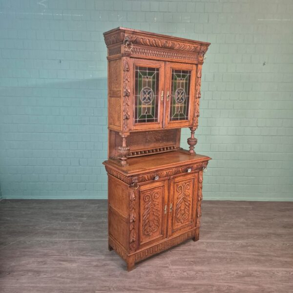 Cabinet Gründerzeit 1880 Oak - Image 3