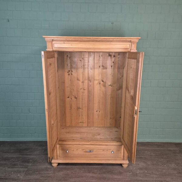 Wardrobe Jugendstil 1900 Pine - Image 9