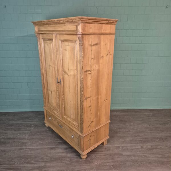 Wardrobe Jugendstil 1900 Pine - Image 3