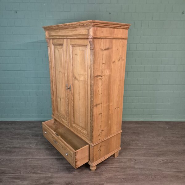 Wardrobe Jugendstil 1900 Pine - Image 12