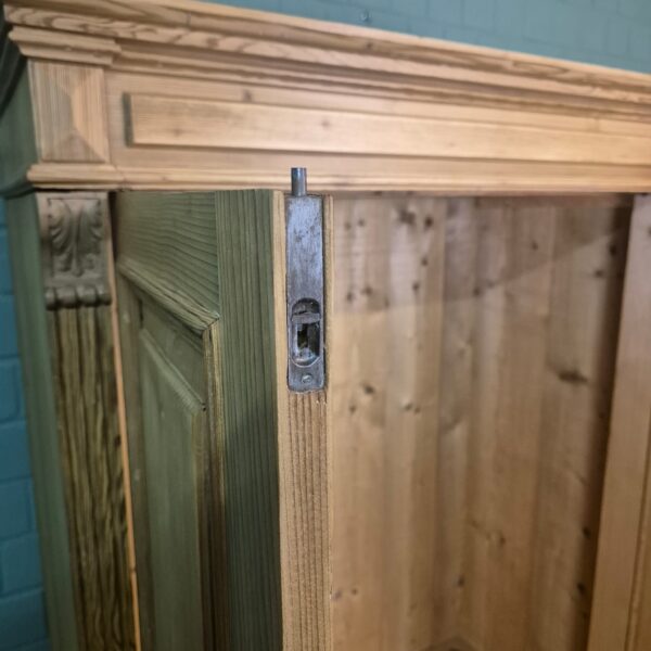 Wardrobe Jugendstil 1900 Pine - Image 10