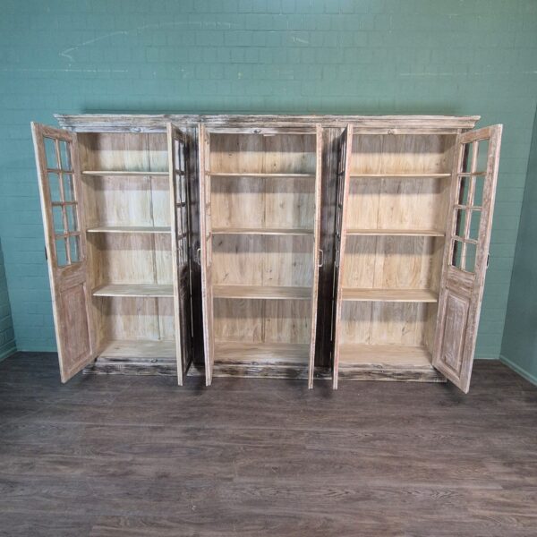 Display Cabinet Solid Wood 3,26 m - Image 13