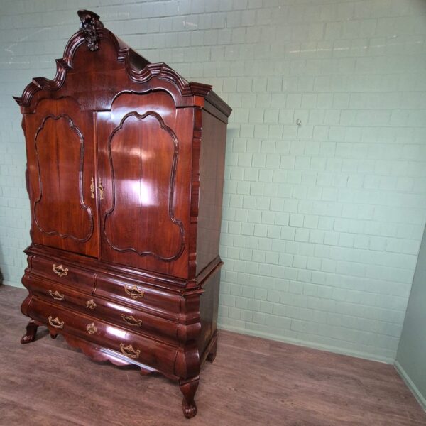 Dutch Cabinet 1780 Mahogany - Image 3