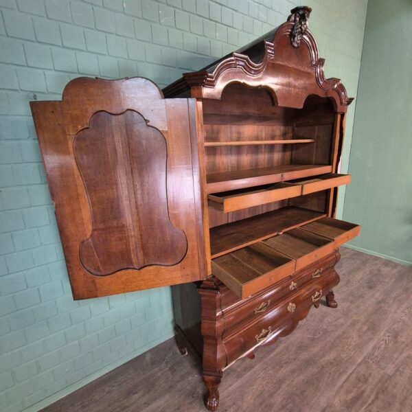 Dutch Cabinet 1780 Mahogany - Image 12