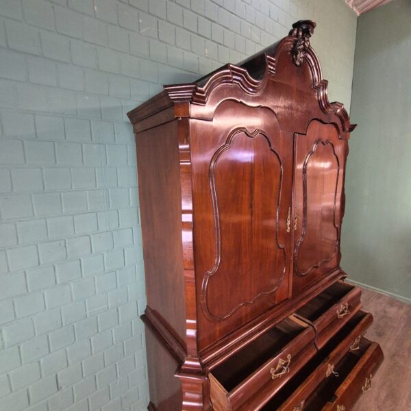 Dutch Cabinet 1780 Mahogany - Image 14