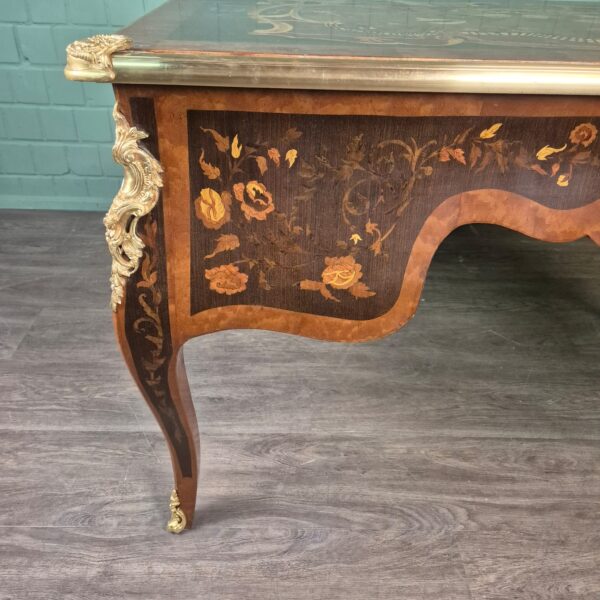 Desk Walnut Baroque Style 1,35 m x 0,75 m - Image 15