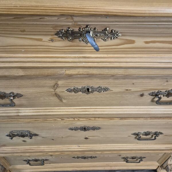 Chest of Drawers Gründerzeit 1880 Pine - Image 7