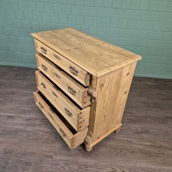 Chest of Drawers Gründerzeit 1880 Pine - Image 8