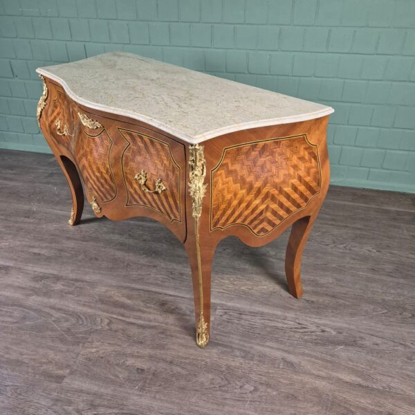 Chest of Drawers Neo-baroque Walnut 1,27 m - Image 6