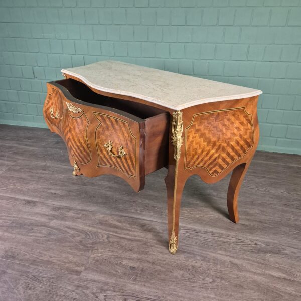 Chest of Drawers Neo-baroque Walnut 1,27 m - Image 7