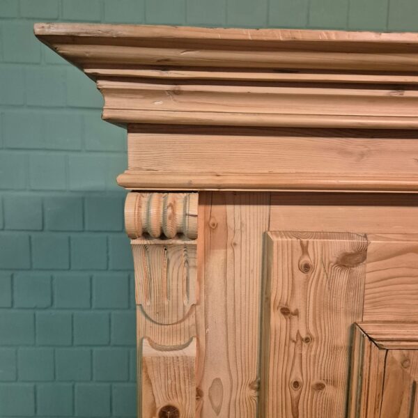 Wardrobe Gründerzeit 1880 Pine - Image 5
