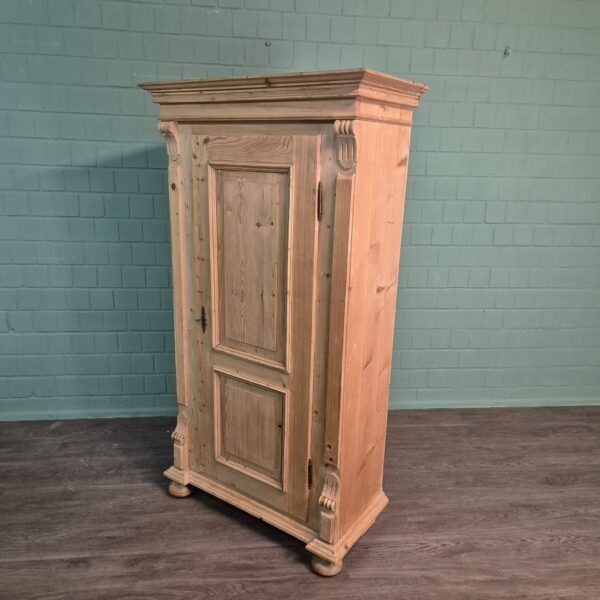 Wardrobe Gründerzeit 1880 Pine - Image 3