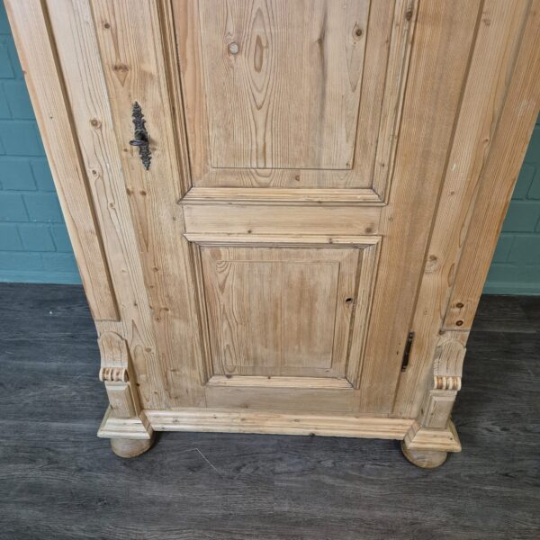 Wardrobe Gründerzeit 1880 Pine - Image 9