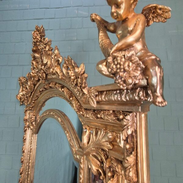 Mirror Baroque Style Gold 1,36 m x 2,40 m - Image 16