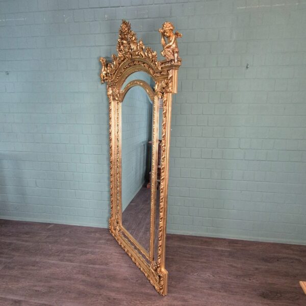 Mirror Baroque Style Gold 1,36 m x 2,40 m - Image 3