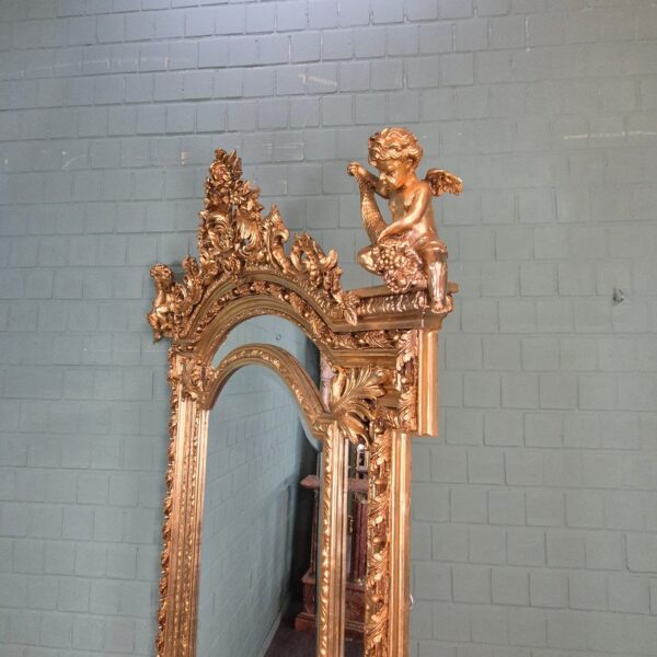 Mirror Baroque Style Gold 1,36 m x 2,40 m - Image 14